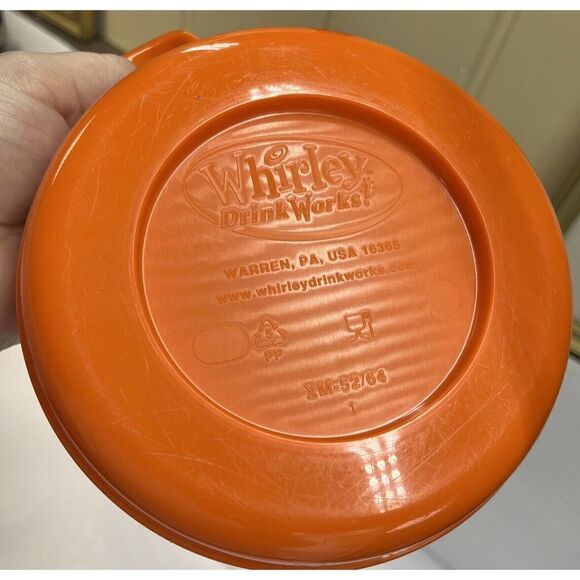 Dunkin Donuts 64oz Travel Tumbler Cup Mug Jug XL with Straw Whirley BPA Free - Picture 8 of 13